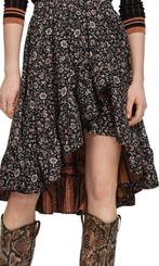 Maison scotch prachtige a-symetrische rok NIEUW maat S, Zwart, Nieuw, Maat 36 (S), Onder de knie