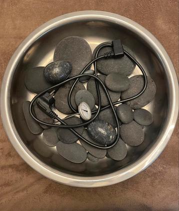 Hoogwaardige basalt hotstones uit Andes met Sunnex Heater beschikbaar voor biedingen