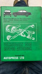Volkswagen 1500 werkplaatshandboek (Engelstalig), Ophalen of Verzenden