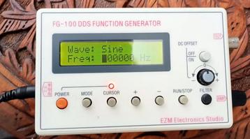 FG-100 DDS Functie Generator + Adapter beschikbaar voor biedingen