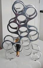Design  aluminium TAV   wijnrek, Huis en Inrichting, Ophalen of Verzenden, Zo goed als nieuw, Metaal, Minder dan 50 cm