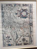 17e eeuwse kaart Hertogdom Gelre - Janssonius & Hondius, Voor 1800, Ophalen of Verzenden, Nederland, Landkaart