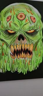 Blacklight Schilderij - Griezelig Uniek!, Antiek en Kunst, Kunst | Schilderijen | Klassiek, Ophalen of Verzenden