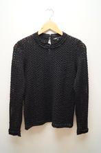 MAJE Top Maat 36, Verzenden, Zwart, Zo goed als nieuw, Lange mouw