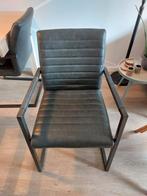 4 eetkamerstoelen Woood Bas, Ophalen, Zo goed als nieuw, Grijs, Vier