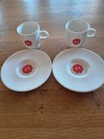 2x Douwe Egberts kop en schotel, Huis en Inrichting, Keuken | Servies, Nieuw, Ophalen of Verzenden, Overige stijlen, Kop(pen) en/of Schotel(s)