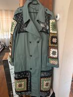 Trenchcoat legergroen, Kleding | Dames, Ophalen of Verzenden, Zo goed als nieuw, Groen