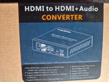 4K HDMI ARC audio extractor  beschikbaar voor biedingen
