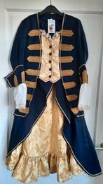 carnaval damespak, markies, middeleeuwen, met losse rok, Ophalen, Zo goed als nieuw, Maat 38/40 (M)