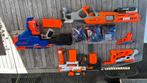 Nerf collectie met veel pijlen en amper gebruikt, Ophalen, Zo goed als nieuw