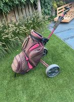 Golftas en trolley dames, Sport en Fitness, Golf, Ophalen, Gebruikt, Tas, Overige merken