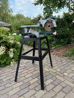 Bosch afkortzaag PCM 8S inclusief onderstel, Doe-het-zelf en Verbouw, Gereedschap | Zaagmachines, Ophalen, Gebruikt, Afkortzaag