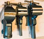 Heuer Front Bankschroef 100-115mm Refurbised zgan., Doe-het-zelf en Verbouw, Werkbanken, Ophalen of Verzenden, Zo goed als nieuw