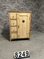 Antiek grenen broodkast | Voorraadkast nr.8249, Antiek en Kunst, Antiek | Meubels | Kasten, Ophalen of Verzenden