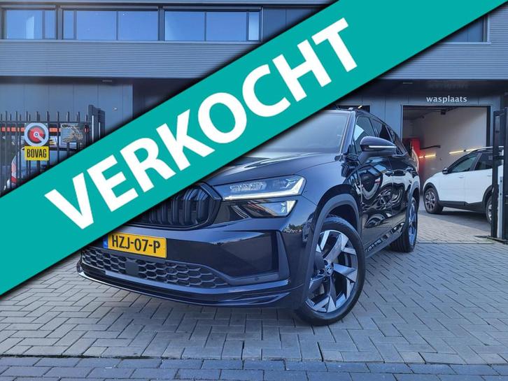 Skoda KODIAQ 1.5 TSI MHEV Sportline Business 7-persoons | NI, Auto's, Skoda, Bedrijf, Te koop, Kodiaq, ABS, Achteruitrijcamera