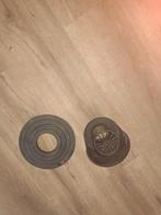 Pelletkachel rookkanaal zwart, horizontale wind- en regenkap, Ophalen of Verzenden