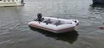 Nieuwstaat Rubberboot met Motor - Weinig Gebruikt, Watersport en Boten, Rubberboten, Zo goed als nieuw, Hout, Benzine, Minder dan 70 pk