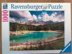Ravensburger puzzel 1000 stukjes Dolomieten bergmeer, Ophalen of Verzenden, 500 t/m 1500 stukjes, Legpuzzel, Zo goed als nieuw