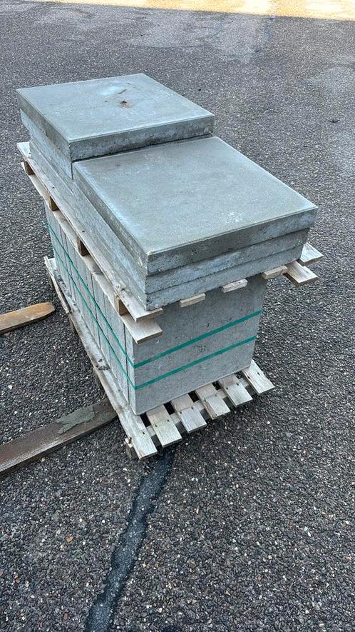 Beton tegel 50x50x6 grijs 29m2, Tuin en Terras, Tegels en Klinkers, Nieuw, Klinkers, Beton, 10 m² of meer, Ophalen of Verzenden