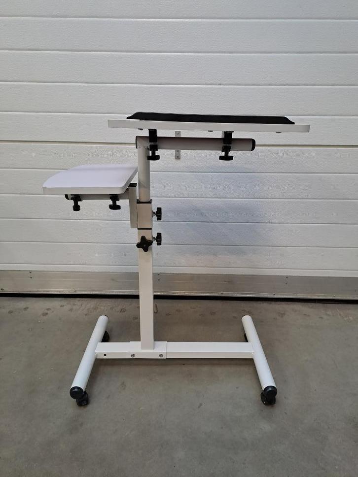 Bedtafel met wielen - werkblad en zijblad, Diversen, Verpleegmiddelen, Nieuw, Ophalen