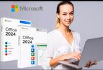Microsoft Office 2024 voor Windows of Mac. Nieuwe licentie, Ophalen, Nieuw, Windows