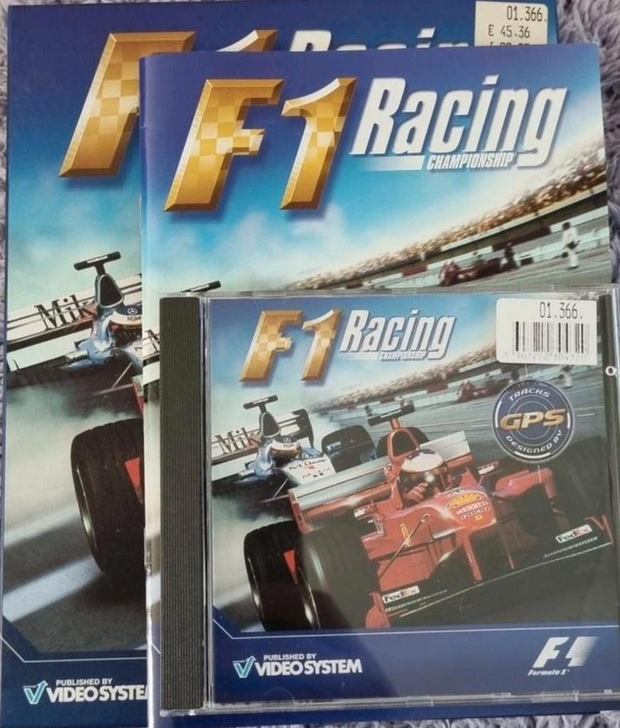 F1 Racing Championship - PC Game, Spelcomputers en Games, Games | Pc, Gebruikt, Racen en Vliegen, 1 speler, Vanaf 3 jaar, Eén computer