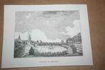 Antieke gravure - Volksfeest te Groningen - 1841 !!, Ophalen of Verzenden