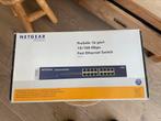 Netgear Prosafe 16-port Fast Ethernet Switch Netwerk Switch, Ophalen of Verzenden, Zo goed als nieuw