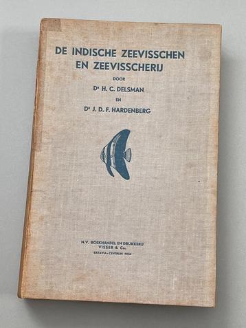 De Indische Zeevisschen en Zeevisscherij (1934) beschikbaar voor biedingen