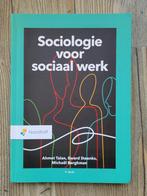 Sociologie voor sociaal werk || druk 1 || ISBN 9789001290511, A. Talan, Zo goed als nieuw, Gamma, HBO