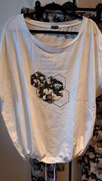 Exxcellent T-shirt met tunnelkoord maat 52, Wit, Zo goed als nieuw, Exxcellent, Shirt of Top