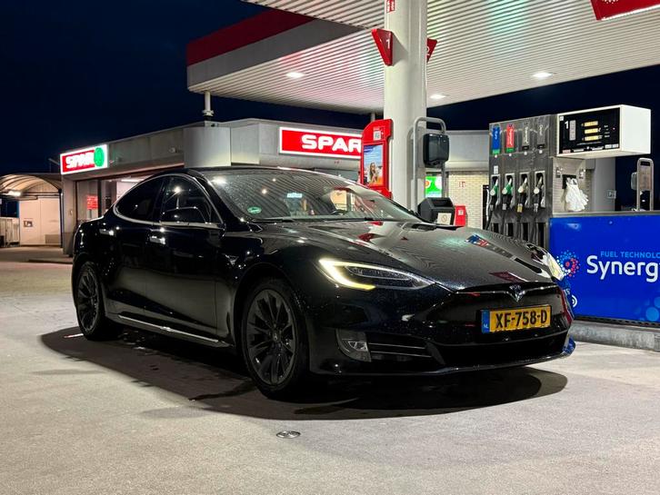 Tesla Model S 2018 Zwart, Auto's, Tesla, Particulier, Model S, 4x4, ABS, Achteruitrijcamera, Adaptieve lichten, Adaptive Cruise Control