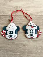 Disney Mickey & Minnie Mouse kerst hangers ornament deco, Ophalen, Mickey Mouse, Gebruikt, Beeldje of Figuurtje