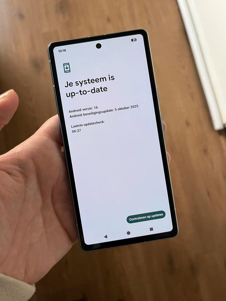 In Nieuwstaat, lichtblauwe Google Pixel 7a, Telecommunicatie, Mobiele telefoons | Overige merken, Zo goed als nieuw, Zonder abonnement