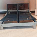 Tweepersoons Auping Auronde bed  -160x200x34,5cm-, Ophalen, Wit, Tweepersoons, 200 cm