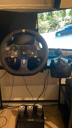 Logitech g920 + shifter, Spelcomputers en Games, Spelcomputers | Xbox | Accessoires, Ophalen, Zo goed als nieuw, Stuurtje of Sportattribuut