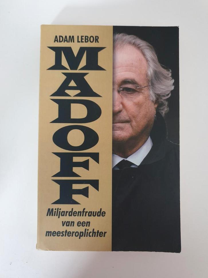 Madoff - Adam Lebor - Miljardenfraude, Boeken, Biografieën, Gelezen, Politiek, Ophalen of Verzenden