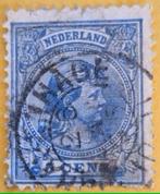 Nederland 1891 -1896 - nvph 35 - Prinses Wilhelmina  -a, Postzegels en Munten, Ophalen of Verzenden, T/m 1940, Gestempeld