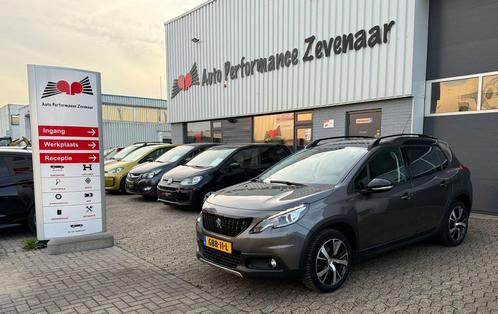 Peugeot 2008 1.2 VTI 81KW 2017 Grijs GT-LINE, Auto's, Peugeot, Bedrijf, ABS, Achteruitrijcamera, Adaptive Cruise Control, Airbags