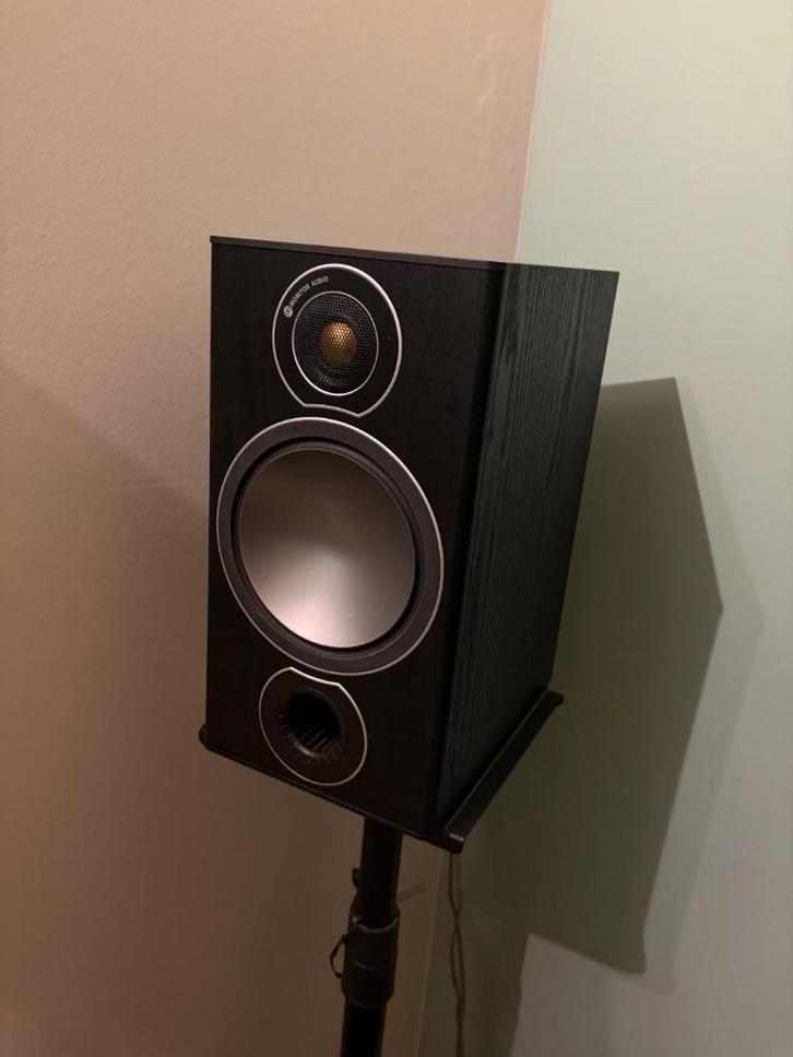 Monitor Audio Bronze speakerset, Audio, Tv en Foto, Luidsprekers, Zo goed als nieuw, Front, Rear of Stereo speakers, 60 tot 120 watt