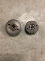 Tomos vliegwiel, 2 stuks, Ophalen of Verzenden, Gebruikt, Blok, Tomos onderdelen