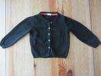Zwart vestje met glitterdraad Hema maat 86, Ophalen of Verzenden, Zo goed als nieuw, Meisje, Truitje of Vestje