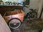 Elektrische bakfiets Cangoo met kapotte accu, Fietsen en Brommers, Fietsen | Bakfietsen, Ophalen, Zo goed als nieuw, 4 kinderen of meer