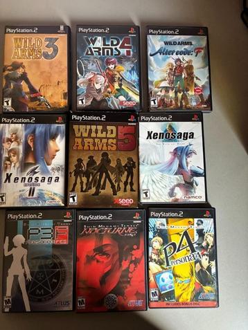 rare ps2 jrpg NTSC games beschikbaar voor biedingen
