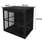 Hondenhok - Hondenbench - bench - 80.5 cm x 59 cm x 70 cm, Ophalen, 65 tot 100 cm, 75 tot 110 cm, Nieuw