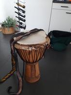 Djembé met band en tas, Muziek en Instrumenten, Percussie, Ophalen, Gebruikt, Trommel