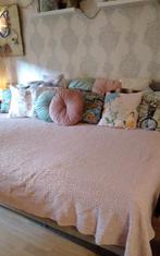 Poederroze woondeken / plaid / bedsprei 1.80 x 2.60 NEW, Ophalen of Verzenden, Nieuw