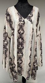Superleuk beige/bruine tuniek tijgerprint Boohoo mt 50/52, Kleding | Dames, Grote Maten, Ophalen of Verzenden, Zo goed als nieuw