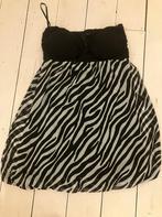 Zebra jurk, Zwart, Maat 42/44 (L), Ophalen of Verzenden, Zo goed als nieuw