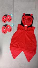 Nieuw lieveheersbeestje verkleedpak met maskers  3-6 jaar, Ophalen of Verzenden, Nieuw, Jongen of Meisje